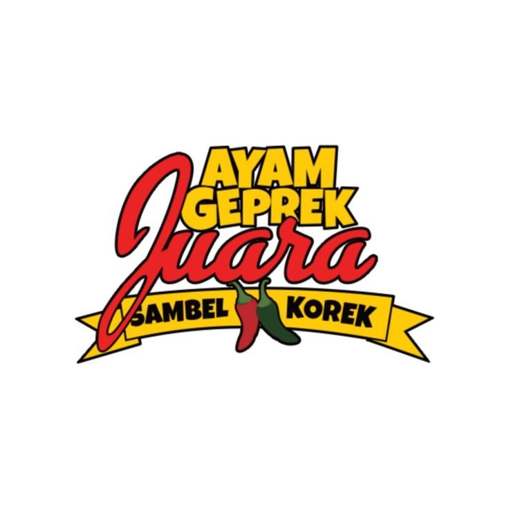 Logo Ayam Geprek Juara
